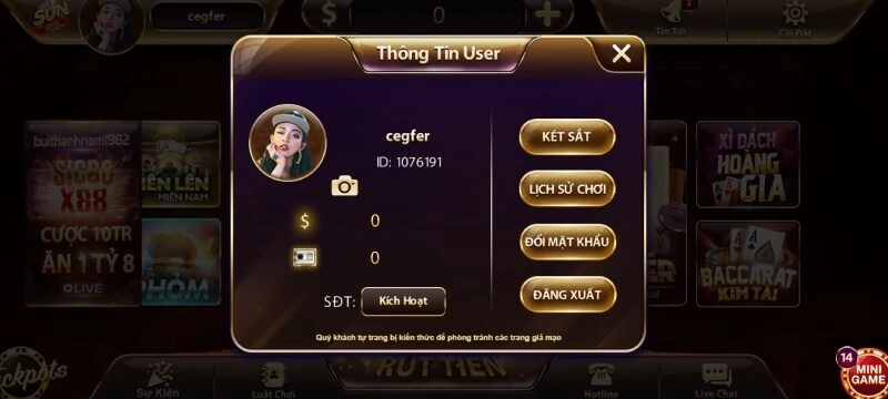 Đôi nét về game bài kích hoạt sđt tặng tiền Sunwin